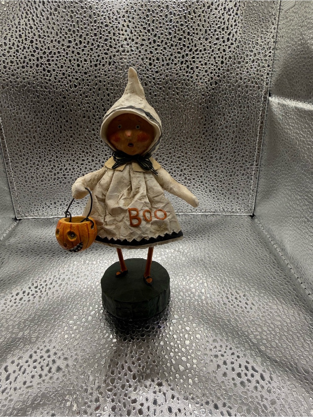Vintage Lori Mitchell Halloween Collection - Boo Ghost Trick or Treater